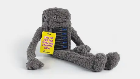 Meet Bezzy, a Cuddly Plushie Inspired by a Data Center (Including How It Sounds)